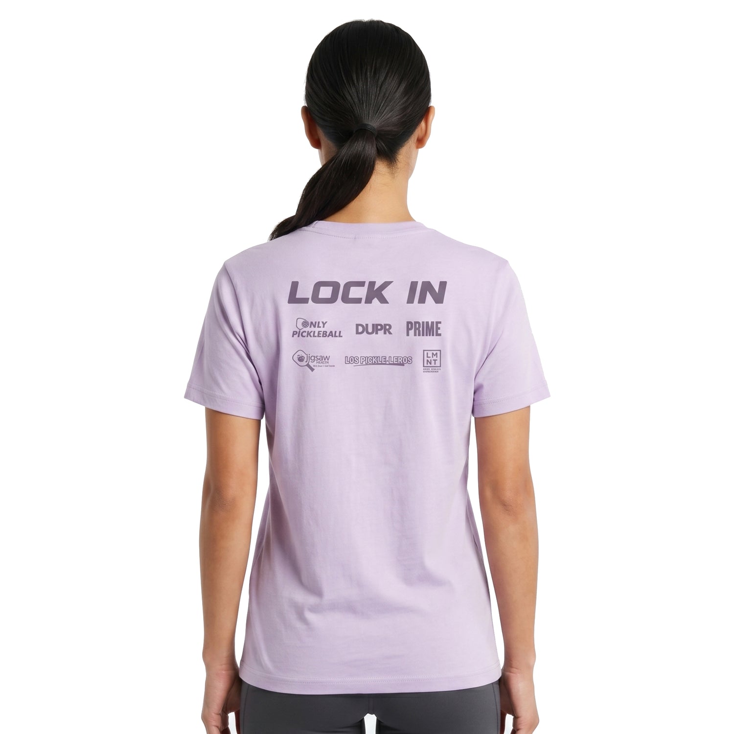 Diamond Lavender Central Cup Tee